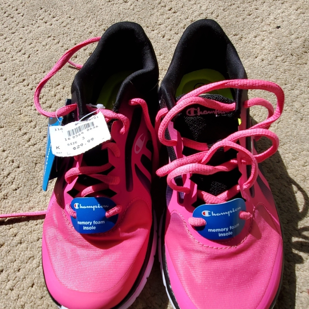 Brand new girls champion tennis shoes